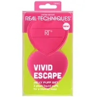 Real Techniques Vivid Escape Jelly Puff Hoes 2 Stuks 2 pz