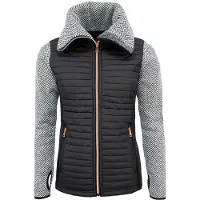 Mountain Peak Fleece voor dames met gewatteerde inzetstukken | Maat S