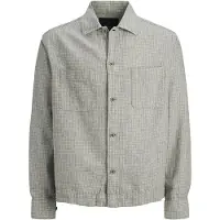 Jack & Jones Overhemd grijs / wit