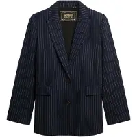 Superdry Blazers donkerblauw / wit