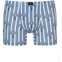 Mey Boxershorts blauw / wit