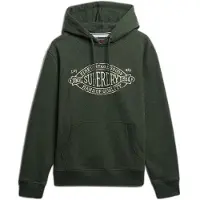 Superdry Heren Outdoor Co Relaxed groen sweatshirt (L), Casual, Katoen, Lange mouwen M2014299A