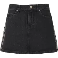 Adidas Originals Rok 'MID RISE DENIM' lichtgrijs / black denim