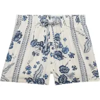 Superdry Broek crème / nachtblauw