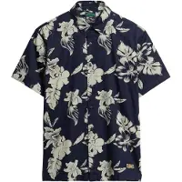Superdry Overhemd marine / lichtgrijs