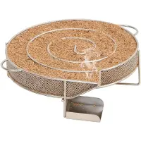 vidaXL BBQ-rookoven met koude rookgenerator gegalvaniseerd staal