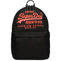 Superdry Rugzak 'Heritage Montana' oranjerood / zwart