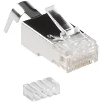 ACT FA2001 RJ45 (8P/8C) CAT6A Afgeschermde Modulaire Connector - 25 stuks