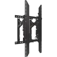 Chief Mounts ConnexSys Wandmontagesysteem voor videowalls - Met rails - Geschikt voor schermen van 40-80 inch - Zwart - Bevestigingsset (montage, wandrails)