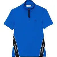 Lacoste Heren Ritssluiting Polo Shirt (Jachthaven Blauw)