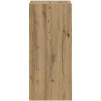 vidaXL Dressoir Artisan-Eikenhout, 40 x 41 x 93 cm, houtvezel
