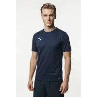 Puma Functioneel shirt 'TeamGOAL' navy / wit