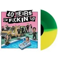 NOFX LP - 40 Years of Fuckin' Up - Soundtrack - voor Geen - standaard | Maat Standard