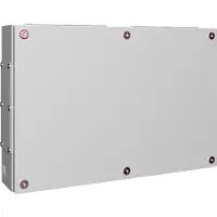 Rittal KX 1540.000 Installatiekast, wandkast, 600 x 400 x 120 mm, staalplaat, lichtgrijs, 1 stuk