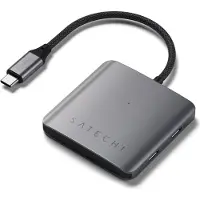 Satechi 4 Poort USB-C Hub Met 100 Watt Power Delivery