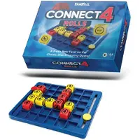 Fanroll Hasbro Connect 4 Rolls Game Blauw Kinderen