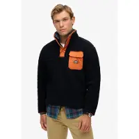 Superdry Trui roestbruin / zwart