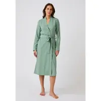Damart - Kamerjas van sierlijk wafeltricot - Dames - Groen - 38-40 (S)