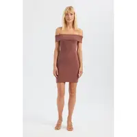 Hiccups for Kids Off-Shoulder Mini Bodycon Jurk