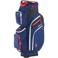 Mizuno BR-D4C Cartbag - Blauw Rood