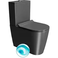 Boss & Wessing Bws kubexcolor duoblok rimless glans zwart swirlflush spoeling