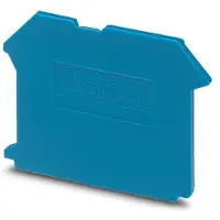 Phoenix Contact Eindafdekking D-UK 5-Twin Blauw - 1923050 [10 Stuks]