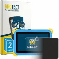 BROTECT - privacy screenprotector voor Laptok Kt1008 7" - Folie Beschermfolie Blauwlichtfilter 2 Stuks