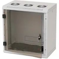 Triton 19-inch wandbehuizing RUA, 15 HE, 600 x 595 mm, lichtgrijs RAL 7035