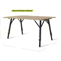 Zempire Kitpac Pro Large Bamboe Kampeertafel 100 x 65 cm
