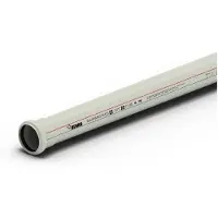 Rehau RAUPIANO PLUS Afvoerpijp DN 75, bouwlengte 500 mm, 11201941222