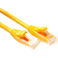 ACT IK5805 U/UTP CAT5E Patchkabel Component Level Geel - 5 meter