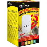 Weitech 2-in-1 Ultrasone En Elektromagnetische Afweermiddel