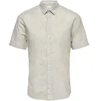 Only & Sons Overhemd 'ONSCaiden' beige