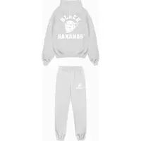 BLACK BANANAS Kinderen Varsity Trainingspak, Melange Grijs