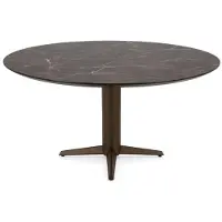 Henders & Hazel Caletta Esstisch oval HPL/Metall Sternfuß