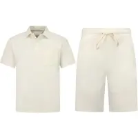 Enos Zomerset ribbed oversized polo shirt