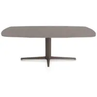 Xooon Saluti Esstisch oval 210 x 105 cm Zentraler Sternfuß HPL