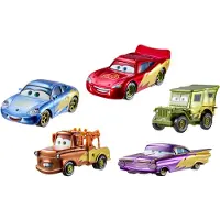 Biler Disney en Pixar Cars Race om de 20ste Verjaardag van Radiator Springs te Vieren - Set van 5