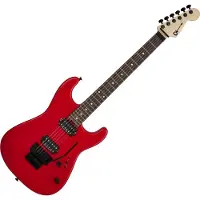 Charvel Pro-Mod San Dimas Style 1 FR RW Satin Satin Racing Red Elektrische gitaar