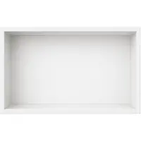 EAVY - Inbouwnis Badkamer Wit - 60×30×10 cm - RVS