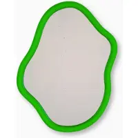 House Vitamin Mirror organic mdf green 30x40cm