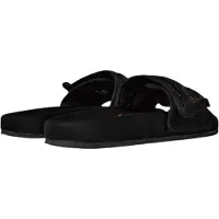 Heron Preston Unisex katoenen slippers voor volwassenen (Zwart)