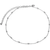 Zinzi zilveren enkelband ovalen 23+4cm ZIE1232