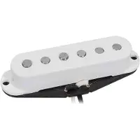 Boston VSC-57-BWH Single Coil Pickup - Alnico 5 staafmagneten, zwarte fiber bobbin, gewaxte Formvar draad