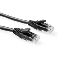 ACT IK5951 U/UTP CAT5E Patchkabel Component Level Zwart - 1,5 meter