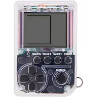 , Mini videospel 26in1 met ketting, Transparant