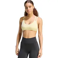 Adidas Sport bh 'Optime Workout' lichtgeel