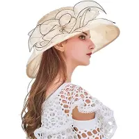 VHV - Zonnehoed Dames - Brede rand hoed - Opvouwbare zomerhoed - UV bescherming - Voor tuin strand en vakantie