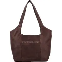 Hide & Stitches Shopper Redwood Donker Bruin