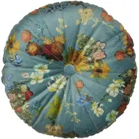 Beddinghouse x Van Gogh Museum Boule de Fleurs Cushion - Green diameter 40 cm